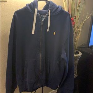 Vintage Men’s XL Polo Zip Hoodie